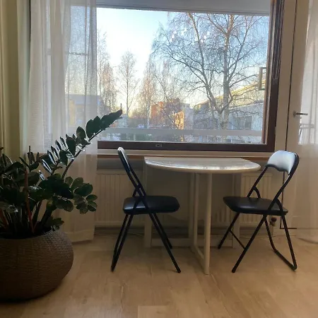 公寓 Kauniit Yksioet, 600m Keskustaan, Free Park