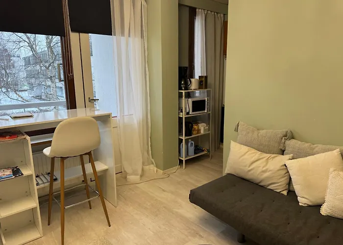 Kauniit Yksioet, 600m Keskustaan, Free Park Apartamento